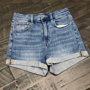 American Eagle Outfitters Light Blue Jean Shorts